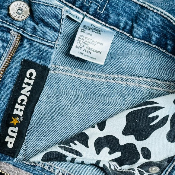 Cinch Black Label 2.0 Men’s jeans 28”x34”. - Picture 1 of 7
